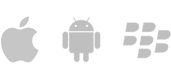 iOS Android Blackberry